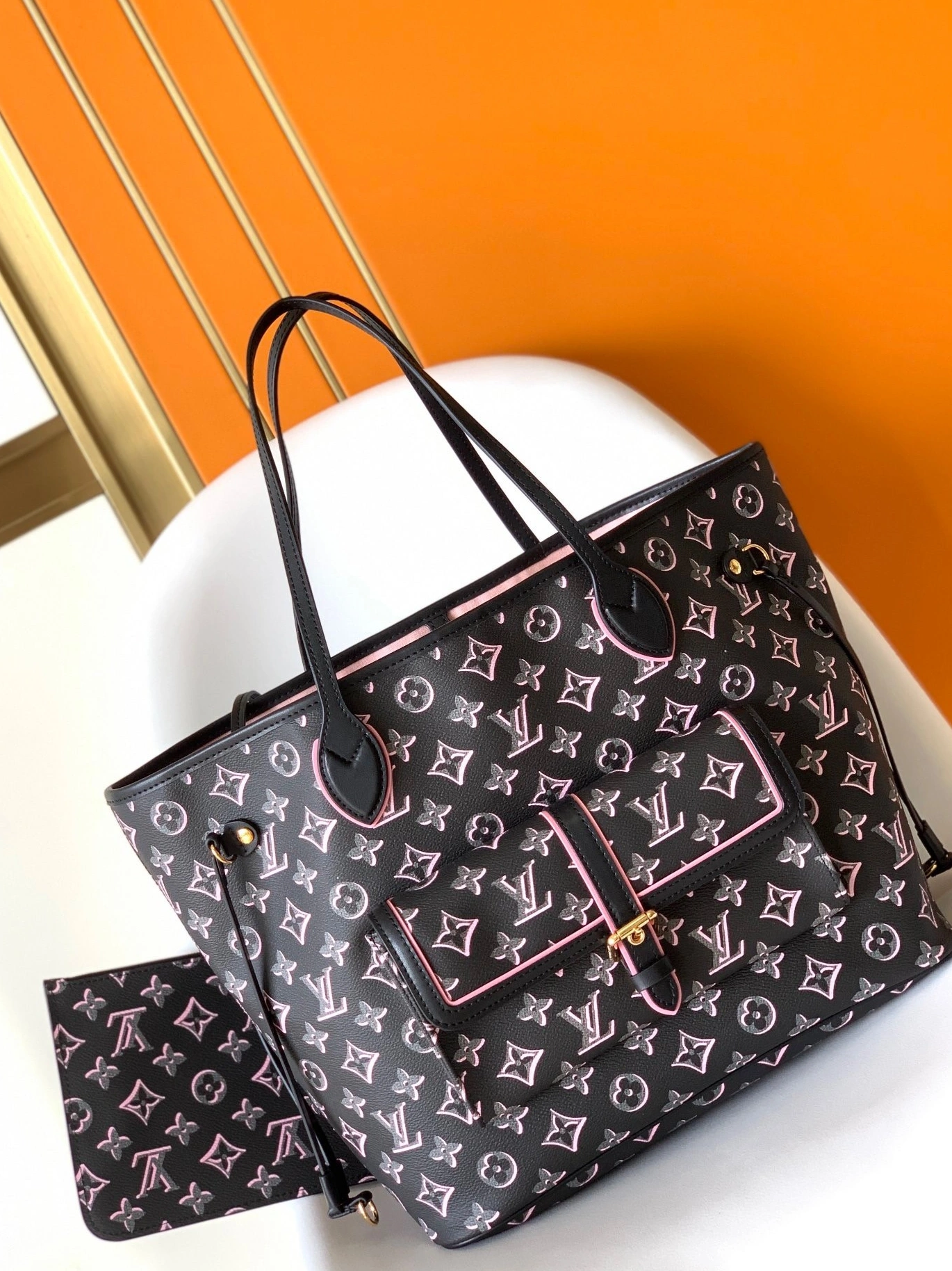 Cheap VUITTON MM LOUIS NEVERFULL 0726